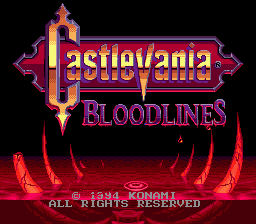 Castlevania: Bloodlines Revised Edition