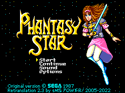 (English) Phantasty Star Translation