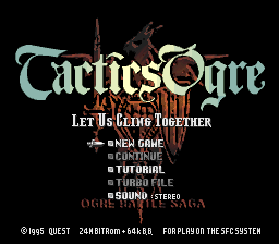 Tactics Ogre: Let Us Cling Together