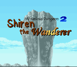 (English) Mysterious Dungeon 2: Shiren the Wanderer Translation