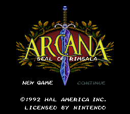 Arcana - Seal of Rimsala