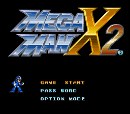 MegaManX2 - No armor GFX