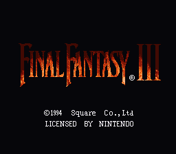 (English) Final Fantasy VI Translation