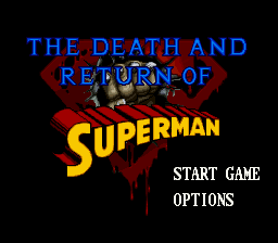 The Death and Return of Superman