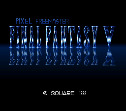 Final Fantasy V-Pixel Freemaster